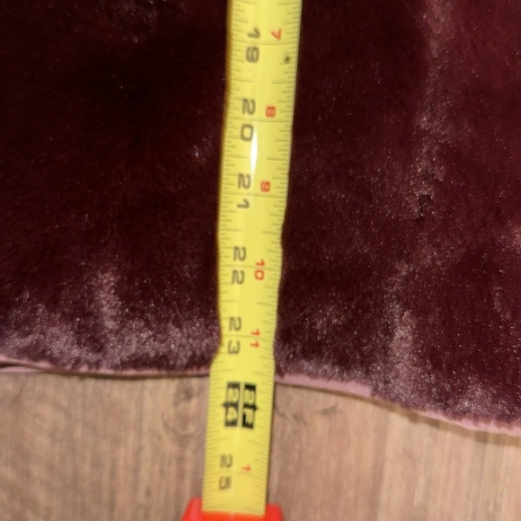 Abercrombie and Fitch Women’s Reversible Fur Coat size M Beautiful! - Picture 5 of 9